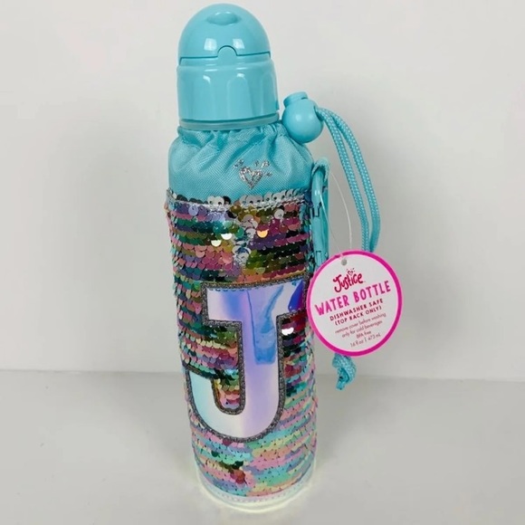 JUSTICE FOR SPECIAL NEEDS - Flip straw water bottle main image 0